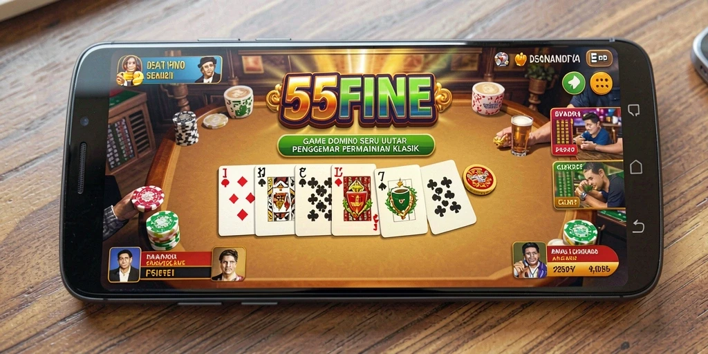 Tampilan gameplay seru dan interaktif dari 55FIVE.