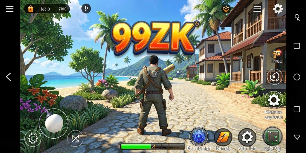 Menampilkan gameplay seru dan santai dari 99ZK.