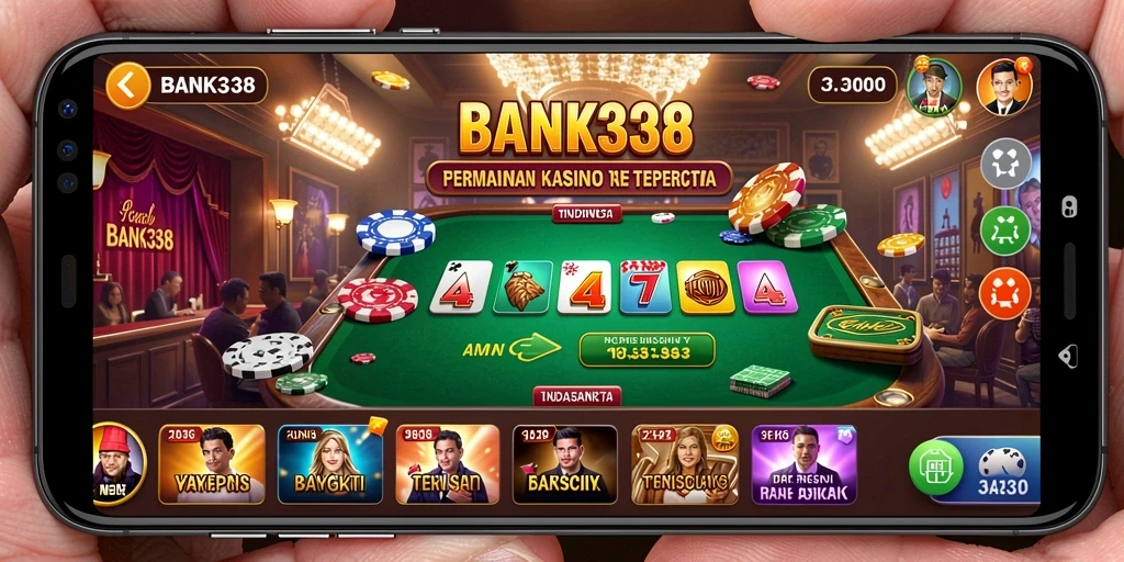 Tampilan gameplay menarik dari BANK338 dengan berbagai pilihan permainan kasino.