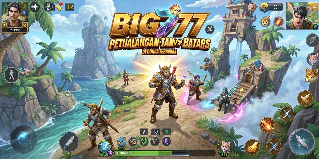 Screenshot utama BIG777 menampilkan pengalaman gameplay mendalam di dunia terbuka.