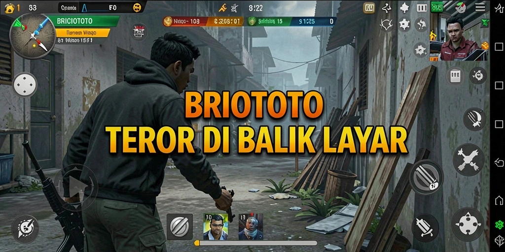 Gameplay seram dari BRIOTOTO saat menjelajahi tempat angker.