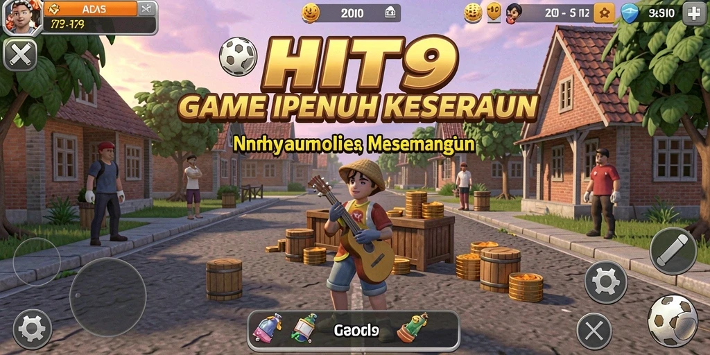 Tampilan gameplay menarik dari HIT9 yang menggambarkan keseruan permainan Idle.