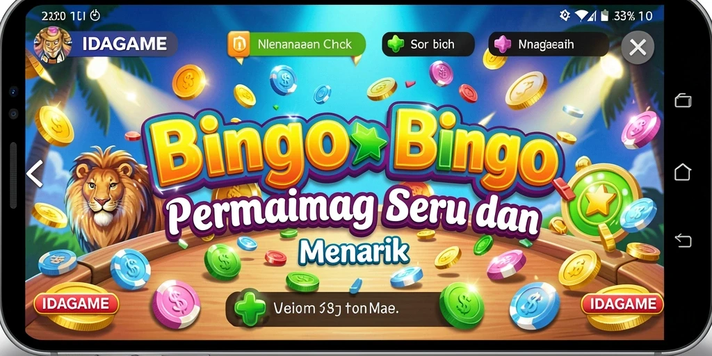 Tampilan gameplay IDAGAME yang seru dan menarik untuk dimainkan.