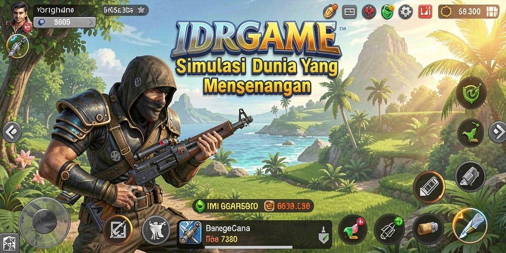 Tangkapan layar IDRGAME yang menampilkan gameplay simulasi yang mendebarkan.