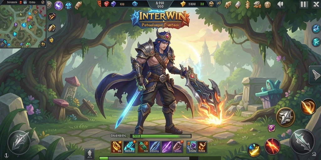Gameplay INTERWIN yang mendebarkan dan penuh aksi.