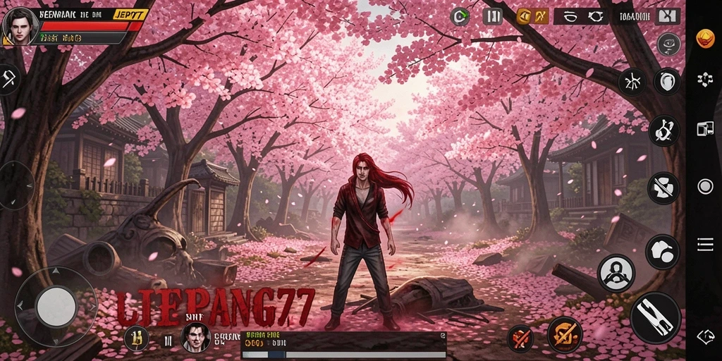 Tampilan gameplay <strong>JEPANG77</strong> yang mencekam dan penuh ketegangan.