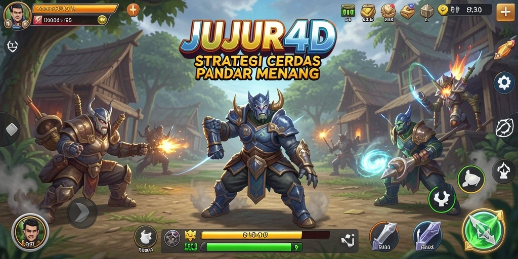 Tampilan gameplay JUJUR4D yang menarik dan mendalam.