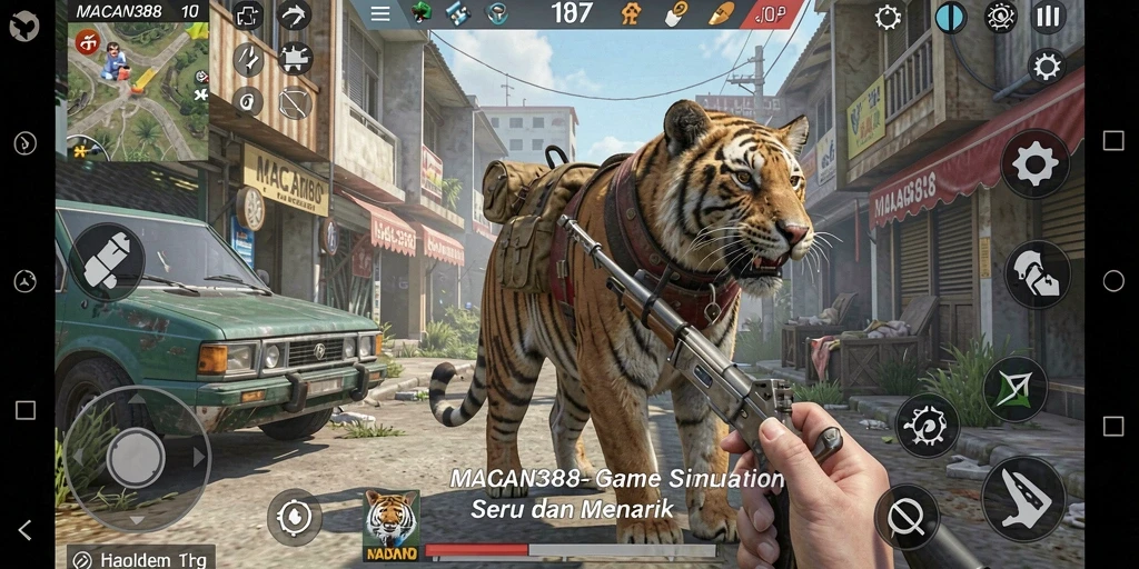 Tangkapan layar gameplay <strong>MACAN388</strong> yang menampilkan simulasi menarik.