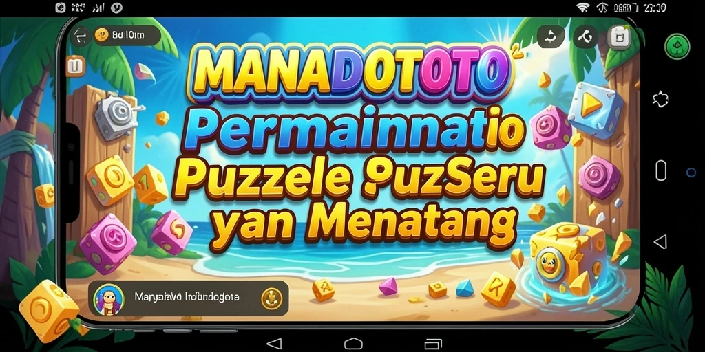 Tampilan gameplay seru dan tantangan puzzle di MANADOTOTO.