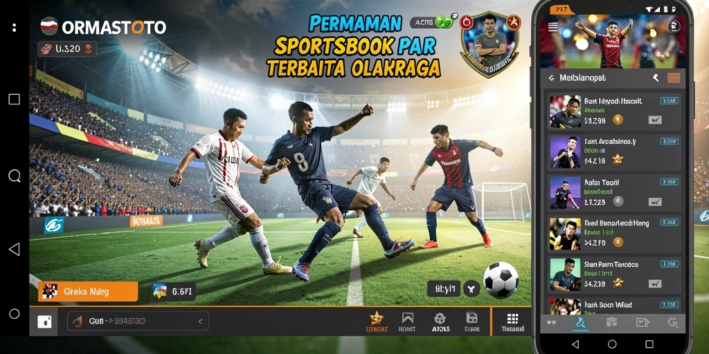 Tampilan gameplay ORMASTOTO yang seru dan interaktif saat taruhan dilakukan.