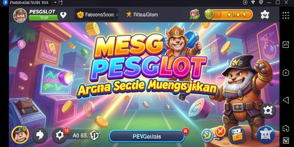 Tampilan gameplay PESGSLOT yang seru dan menantang.