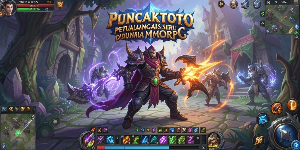 Gameplay PUNCAKTOTO menampilkan petualangan seru dan kolaborasi antar pemain.