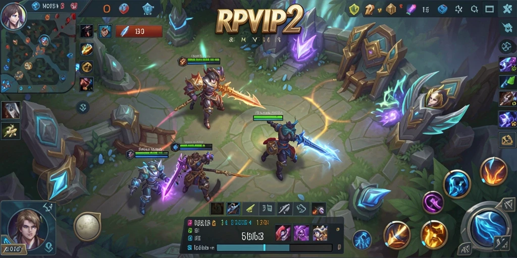 Screenshot gameplay menarik dari RPVIP2.