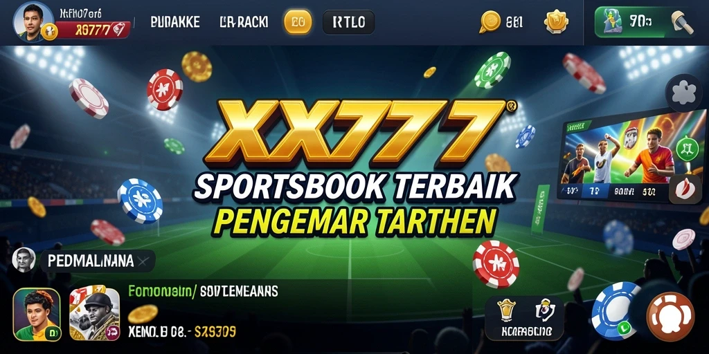 Tampilan gameplay Sportsbook yang menarik dan interaktif di XXX777.
