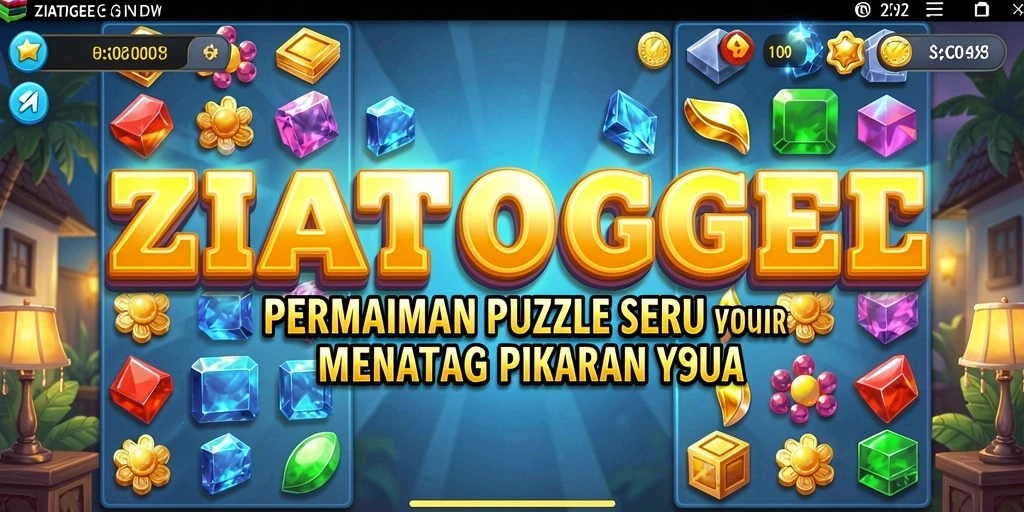 Screenshot menunjukkan gameplay menarik dari ZIATOGEL yang menantang.